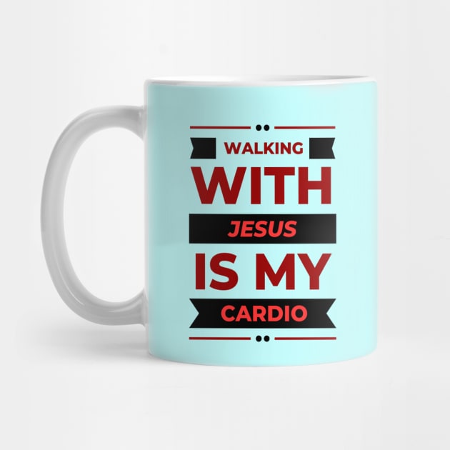 Walking With Jesus is My Cardio | Funny Christian Workout by All Things Gospel